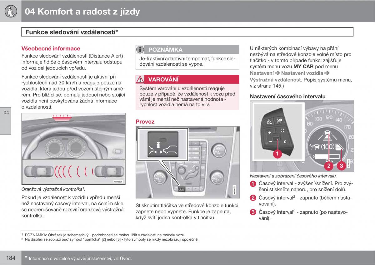 Volvo XC60 I 1 navod k obsludze / page 186