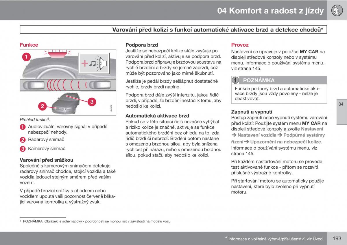 Volvo XC60 I 1 navod k obsludze / page 195