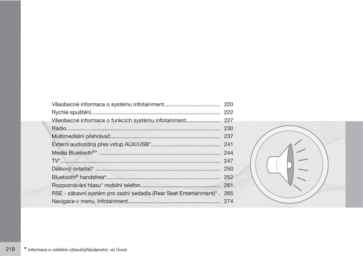 Volvo XC60 I 1 navod k obsludze / page 220