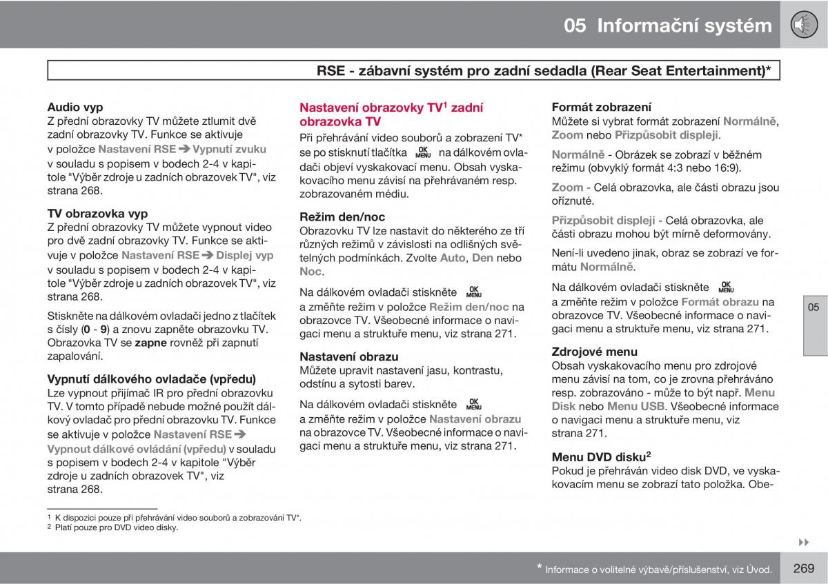 Volvo XC60 I 1 navod k obsludze / page 271