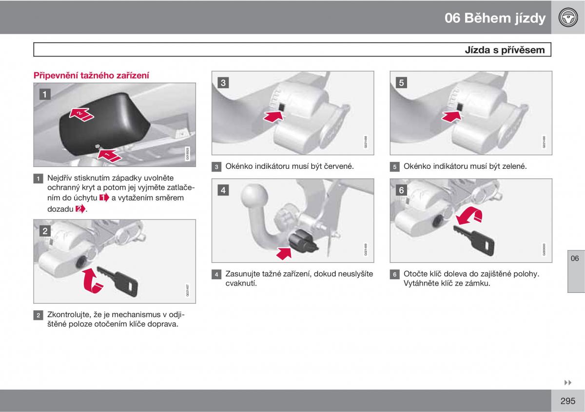 Volvo XC60 I 1 navod k obsludze / page 297