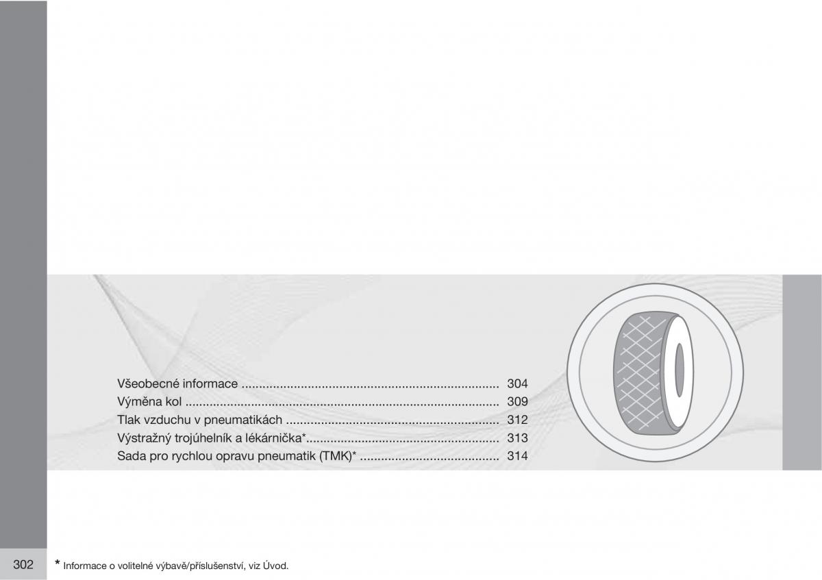 Volvo XC60 I 1 navod k obsludze / page 304