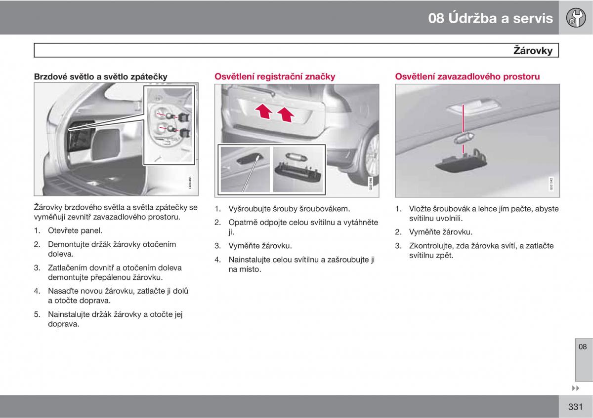 Volvo XC60 I 1 navod k obsludze / page 333