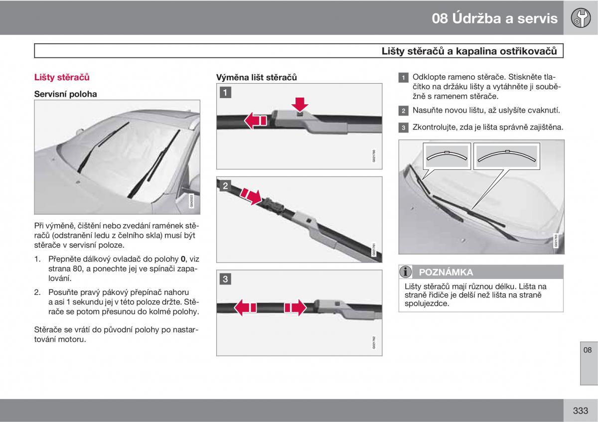 Volvo XC60 I 1 navod k obsludze / page 335