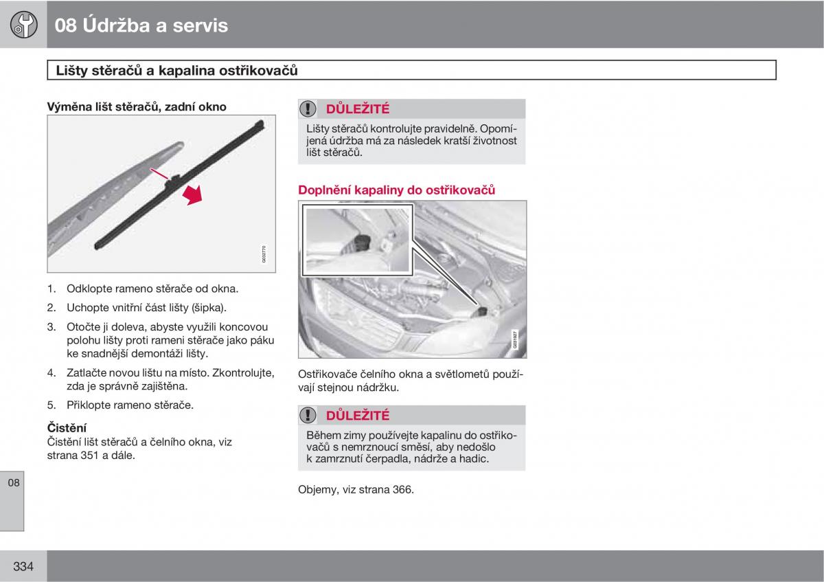 Volvo XC60 I 1 navod k obsludze / page 336