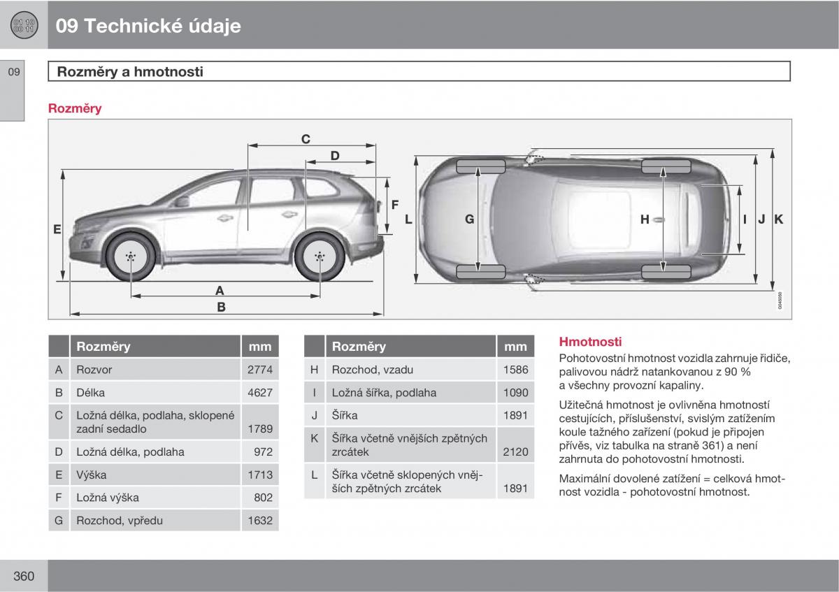 Volvo XC60 I 1 navod k obsludze / page 362