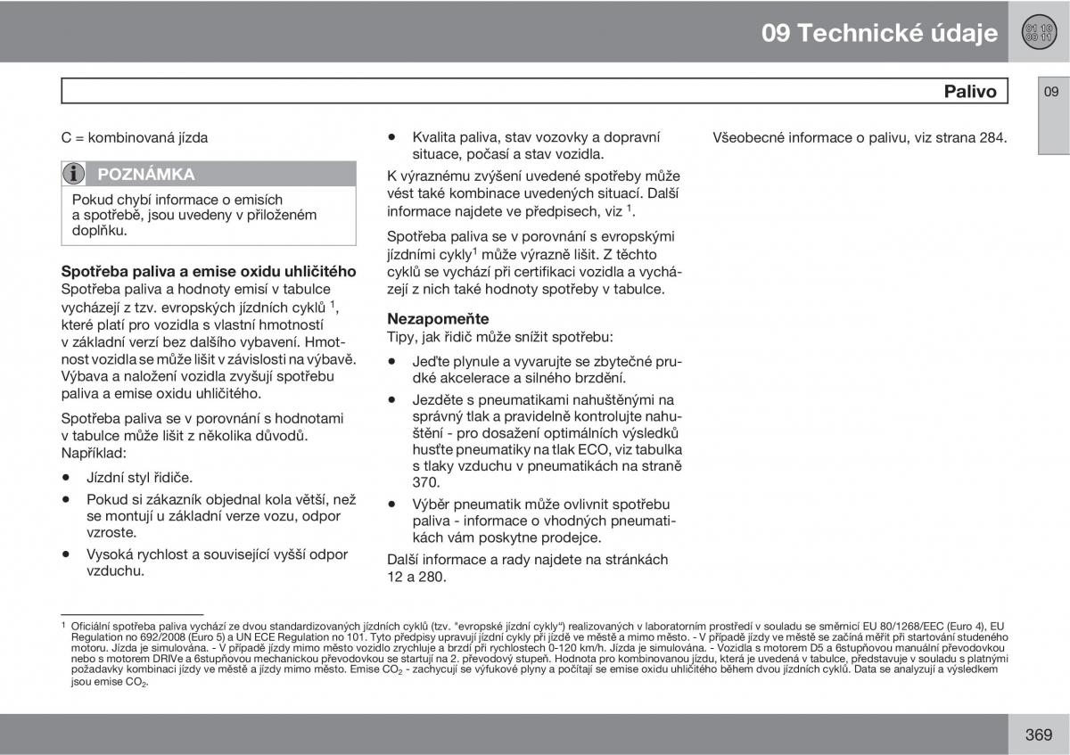 Volvo XC60 I 1 navod k obsludze / page 371