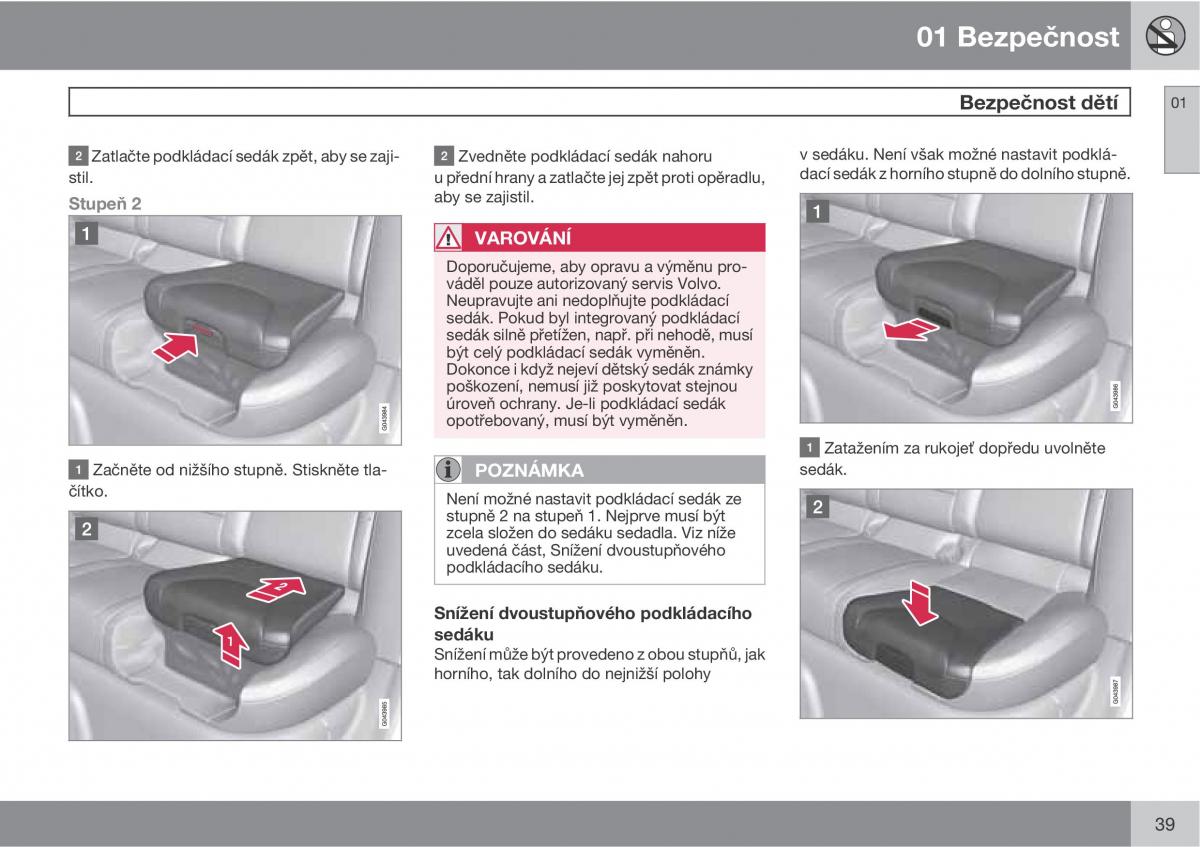 Volvo XC60 I 1 navod k obsludze / page 41