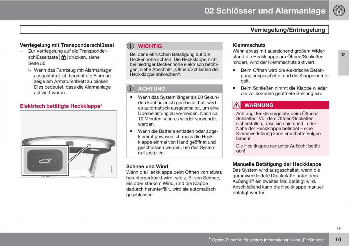 manual  Volvo XC60 I 1 Handbuch / page 61