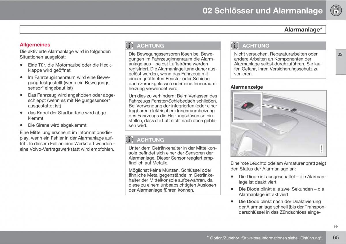 manual  Volvo XC60 I 1 Handbuch / page 65