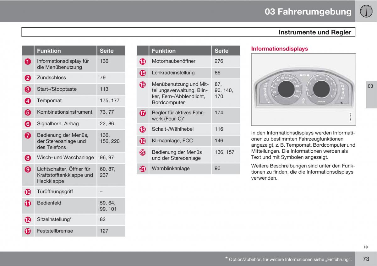 manual  Volvo XC60 I 1 Handbuch / page 73