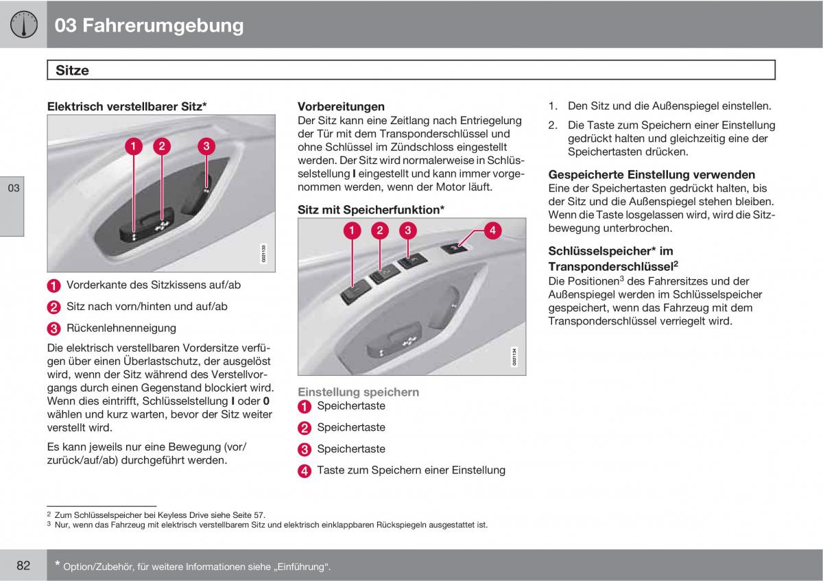 manual  Volvo XC60 I 1 Handbuch / page 82