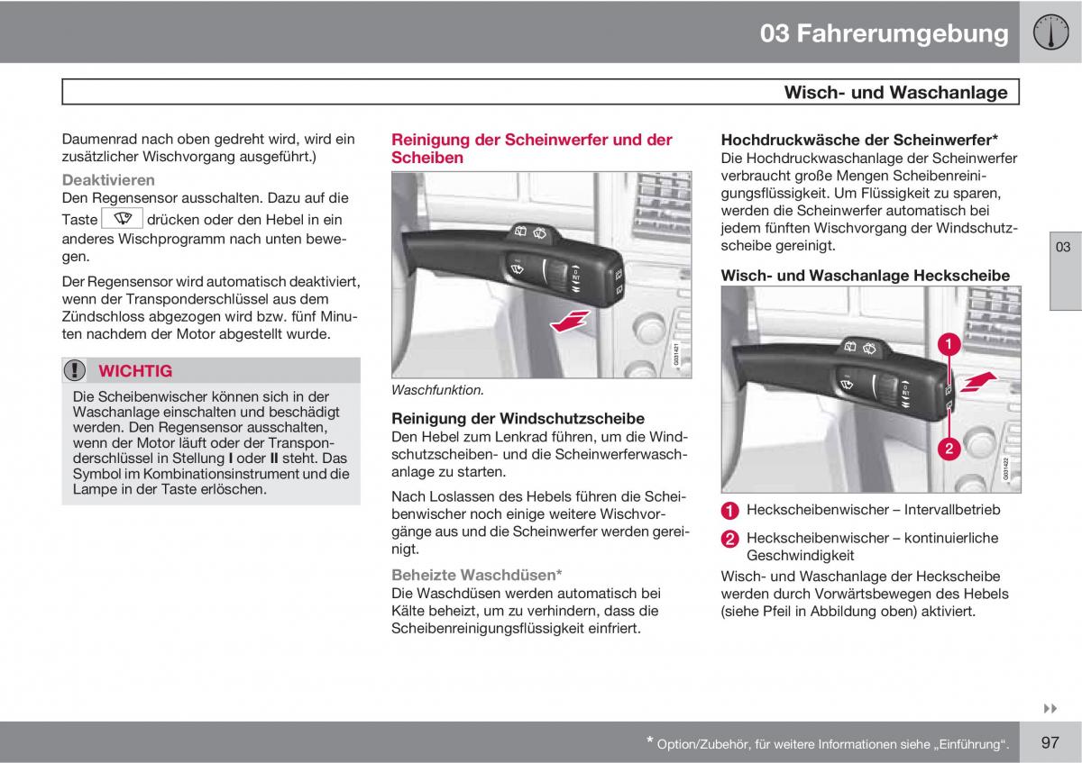 manual  Volvo XC60 I 1 Handbuch / page 97