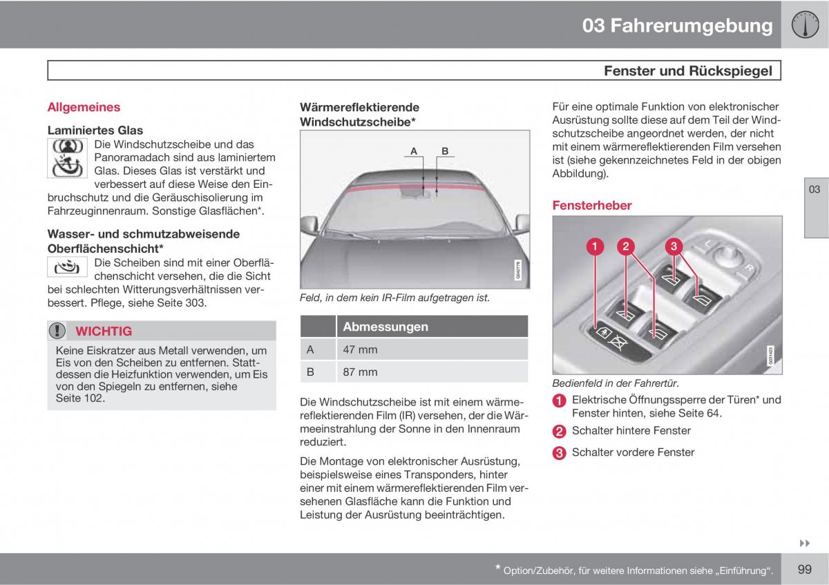 manual  Volvo XC60 I 1 Handbuch / page 99