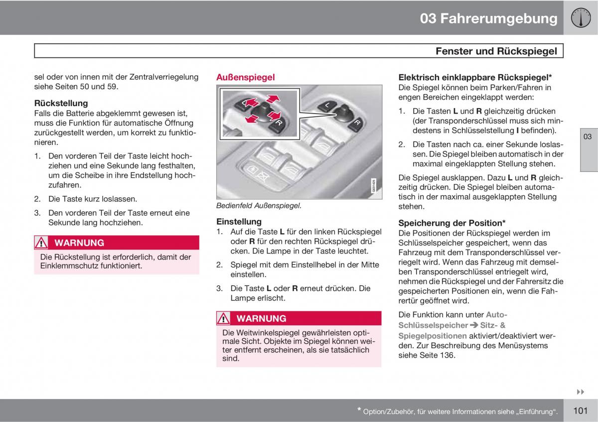 manual  Volvo XC60 I 1 Handbuch / page 101