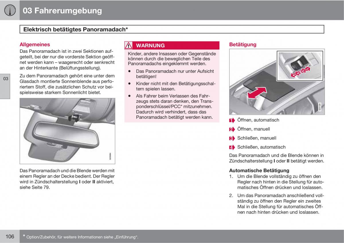 manual  Volvo XC60 I 1 Handbuch / page 106