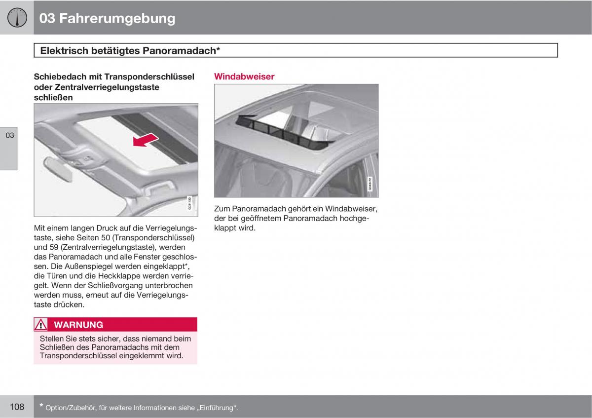 manual  Volvo XC60 I 1 Handbuch / page 108