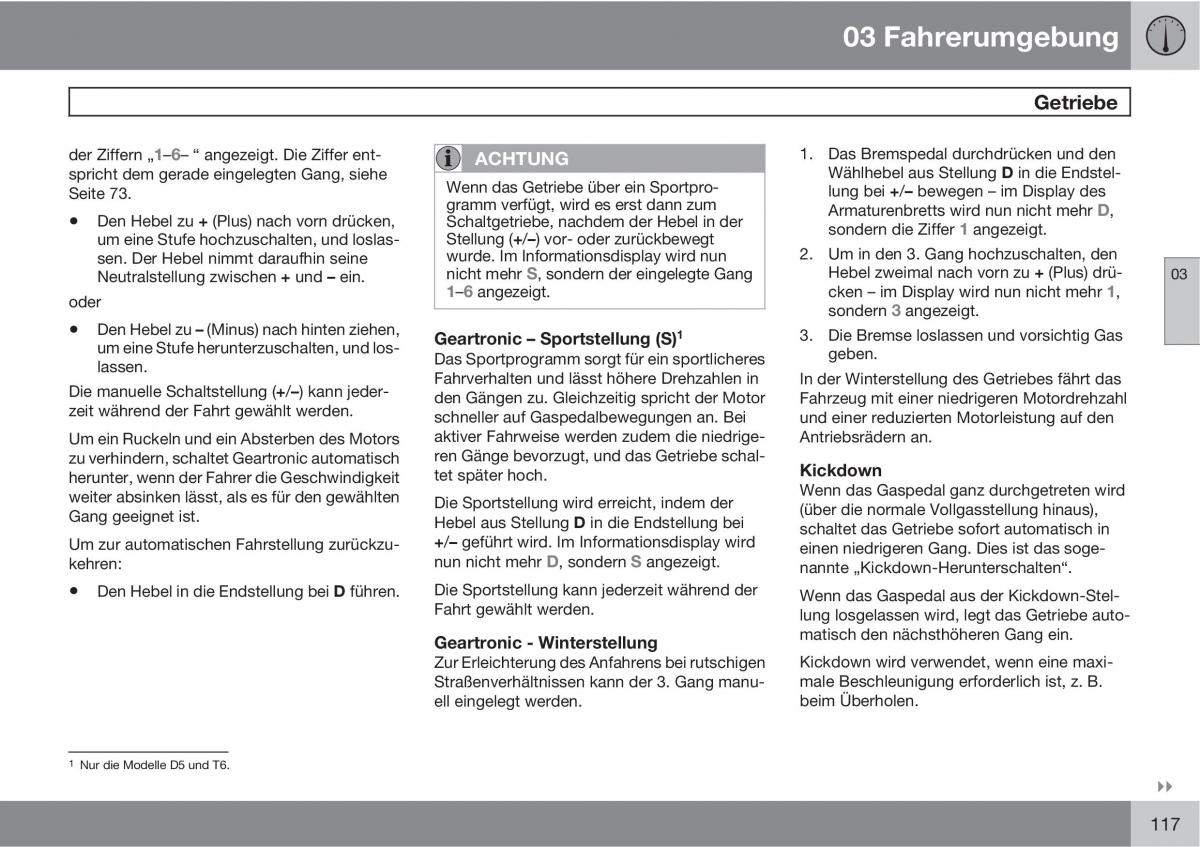 manual  Volvo XC60 I 1 Handbuch / page 117