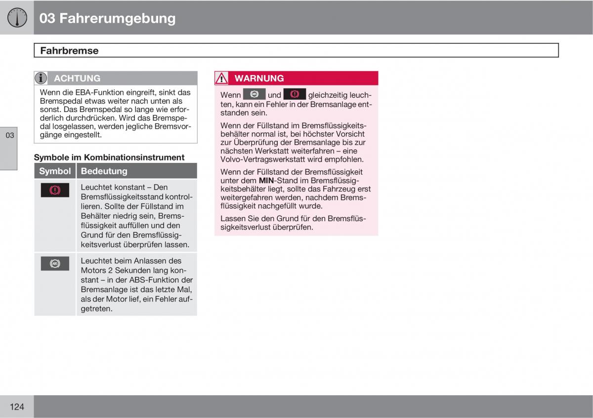manual  Volvo XC60 I 1 Handbuch / page 124