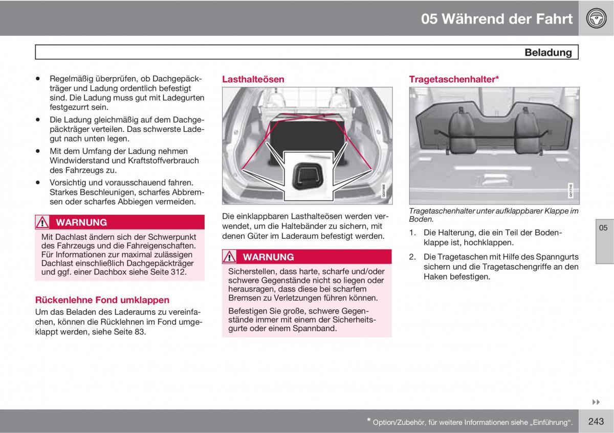 manual  Volvo XC60 I 1 Handbuch / page 243