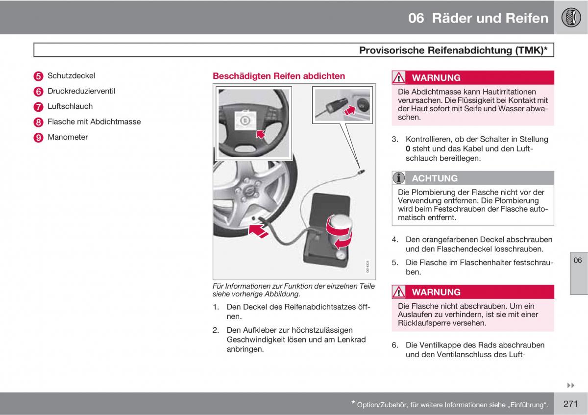 manual  Volvo XC60 I 1 Handbuch / page 271