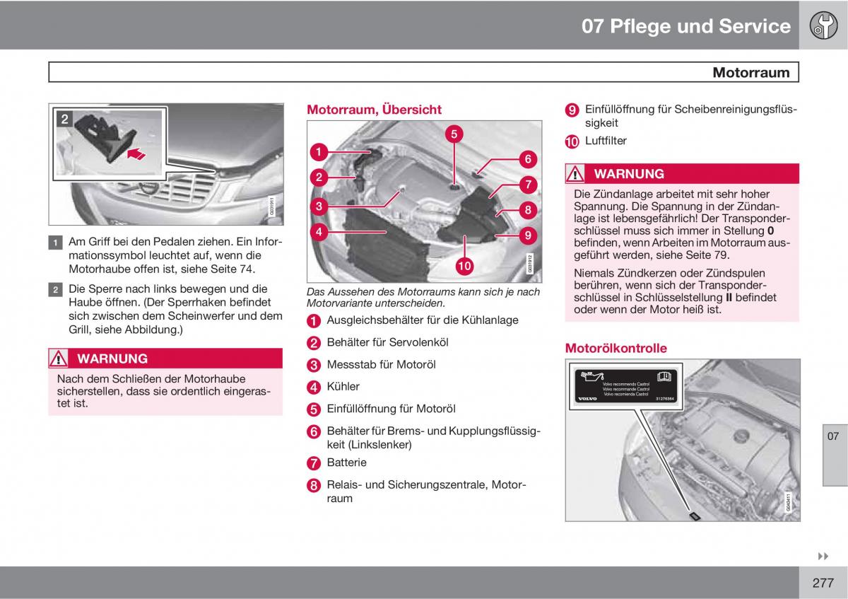 manual  Volvo XC60 I 1 Handbuch / page 277