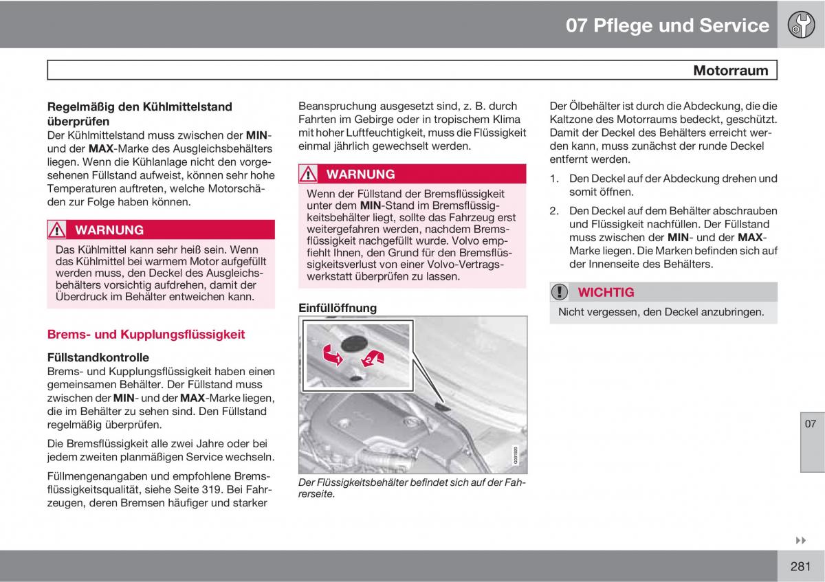 manual  Volvo XC60 I 1 Handbuch / page 281