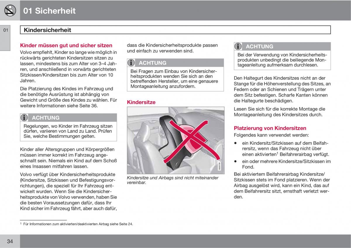 manual  Volvo XC60 I 1 Handbuch / page 34