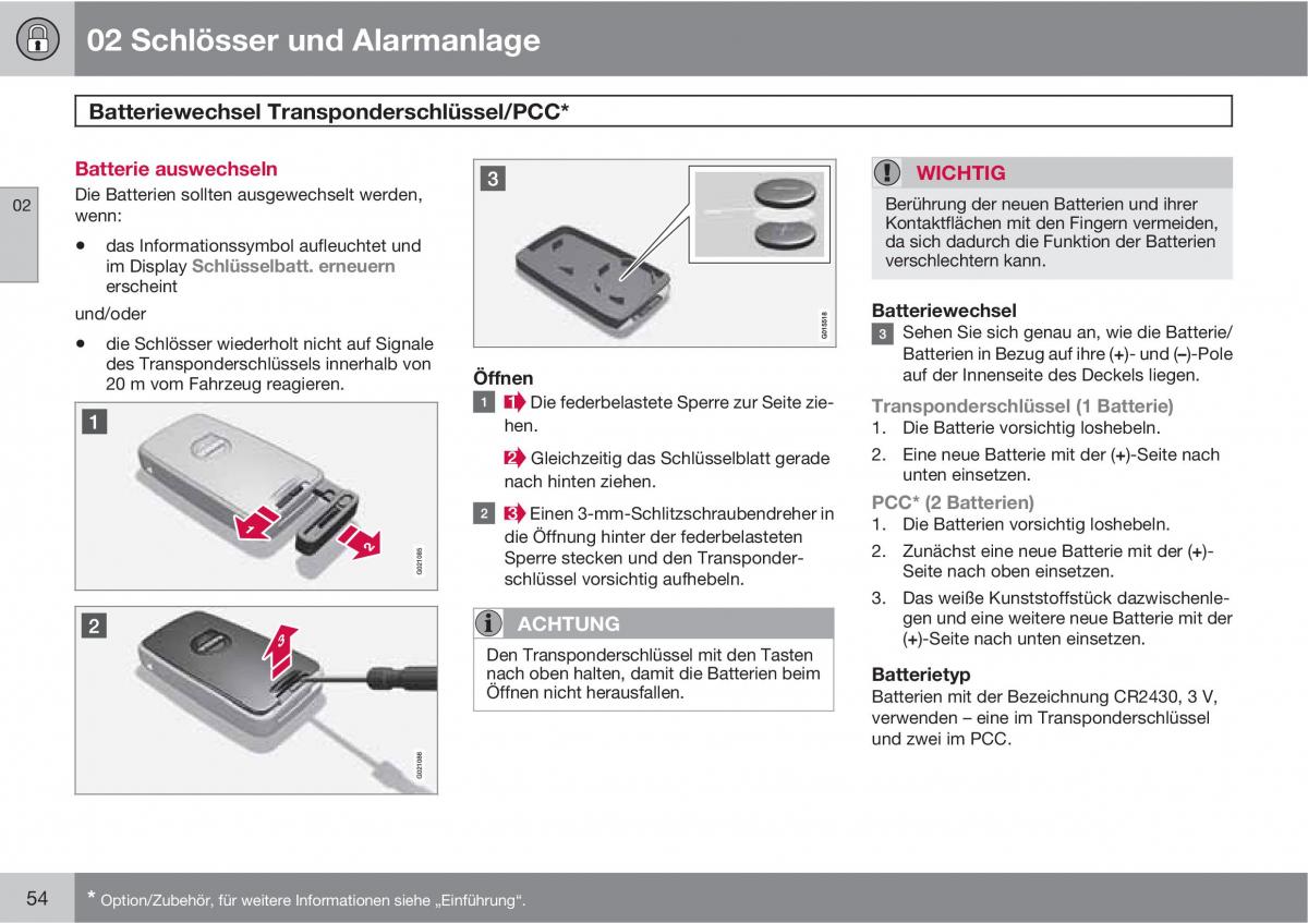 manual  Volvo XC60 I 1 Handbuch / page 54