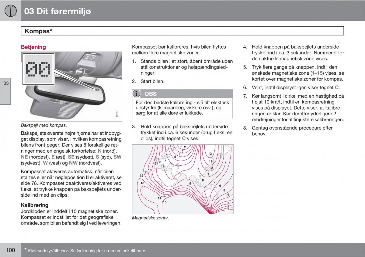 Volvo XC60 I 1 Bilens instruktionsbog / page 102