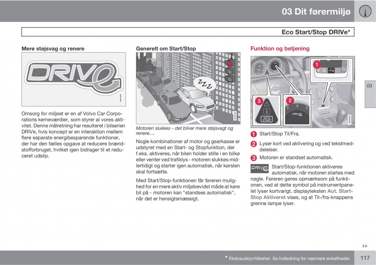 Volvo XC60 I 1 Bilens instruktionsbog / page 119