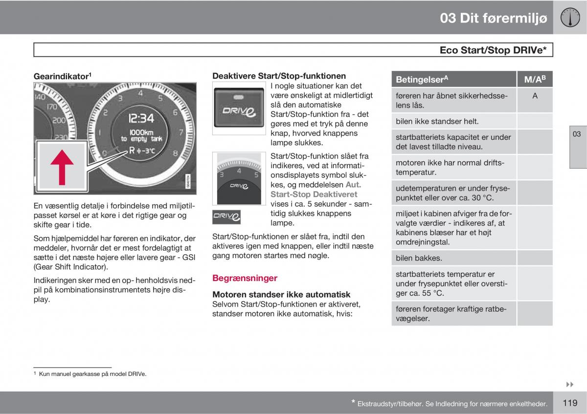 Volvo XC60 I 1 Bilens instruktionsbog / page 121