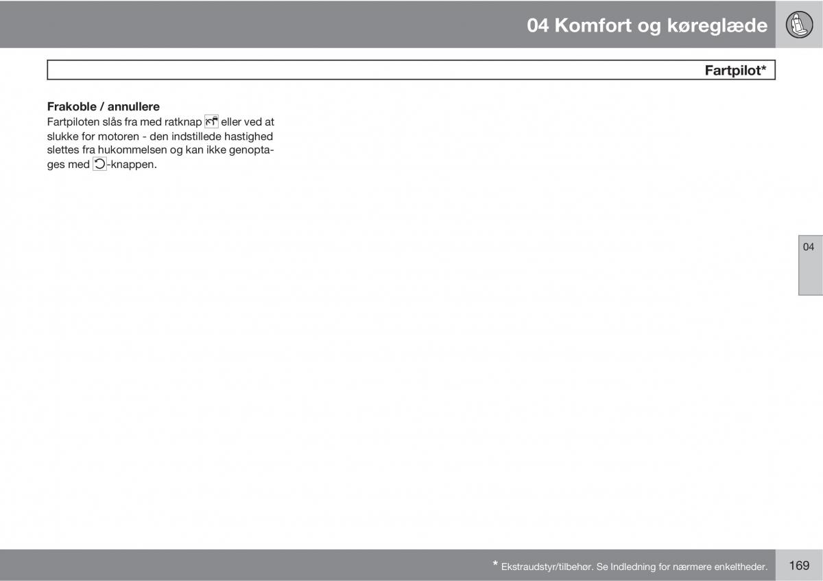 Volvo XC60 I 1 Bilens instruktionsbog / page 171