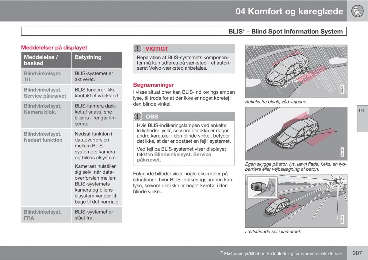 Volvo XC60 I 1 Bilens instruktionsbog / page 209