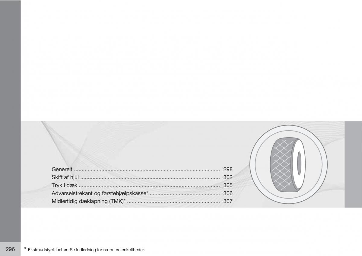 Volvo XC60 I 1 Bilens instruktionsbog / page 298