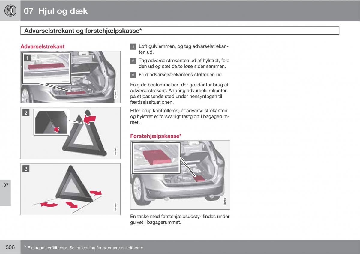 Volvo XC60 I 1 Bilens instruktionsbog / page 308