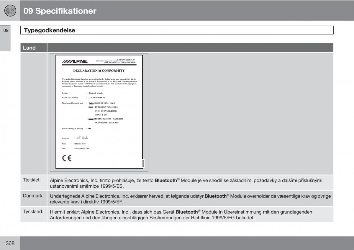 Volvo XC60 I 1 Bilens instruktionsbog / page 370