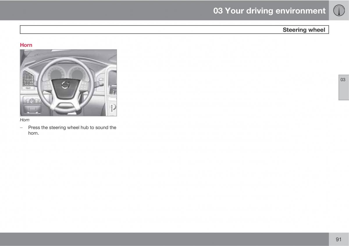 Volvo XC60 I 1 owners manual / page 91