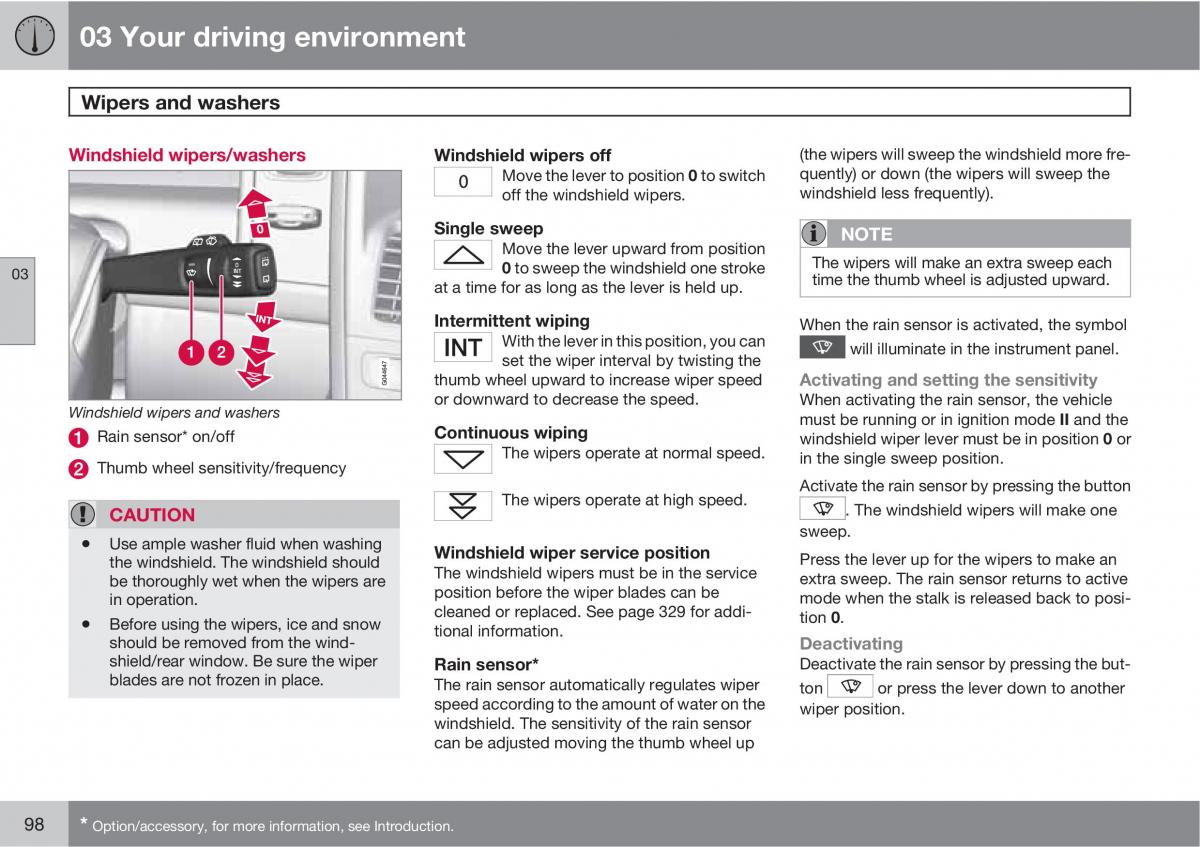 Volvo XC60 I 1 owners manual / page 98