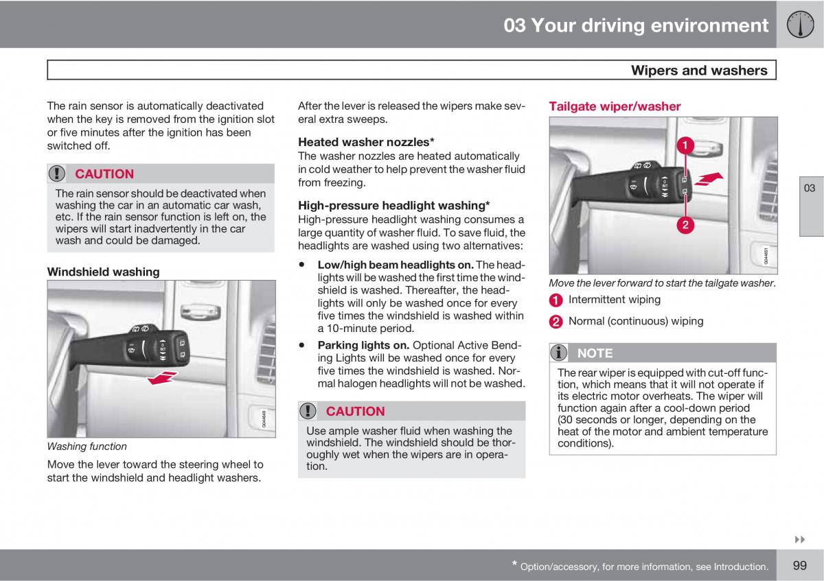 Volvo XC60 I 1 owners manual / page 99