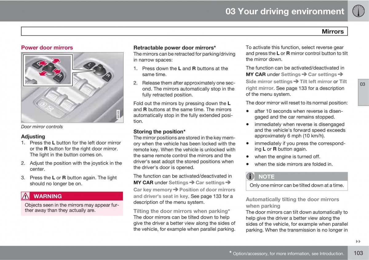 Volvo XC60 I 1 owners manual / page 103