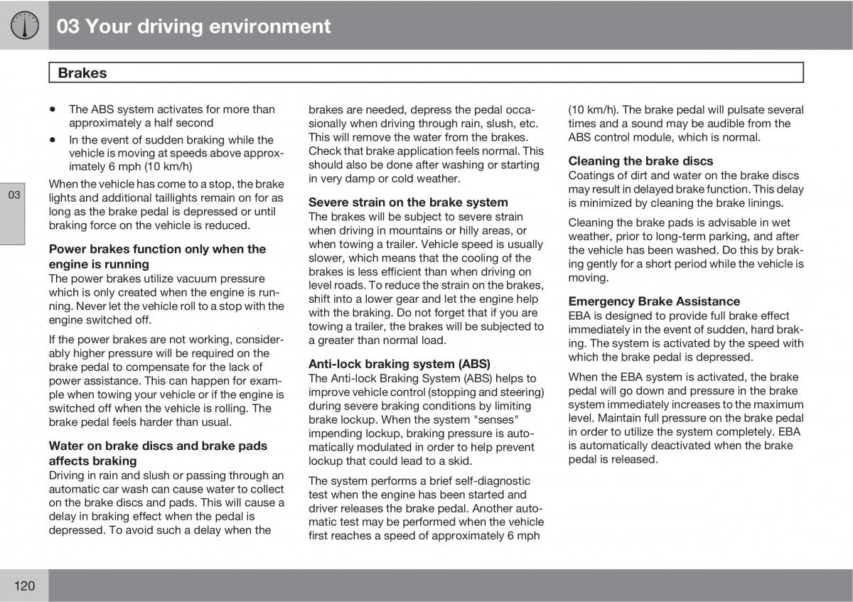 Volvo XC60 I 1 owners manual / page 120