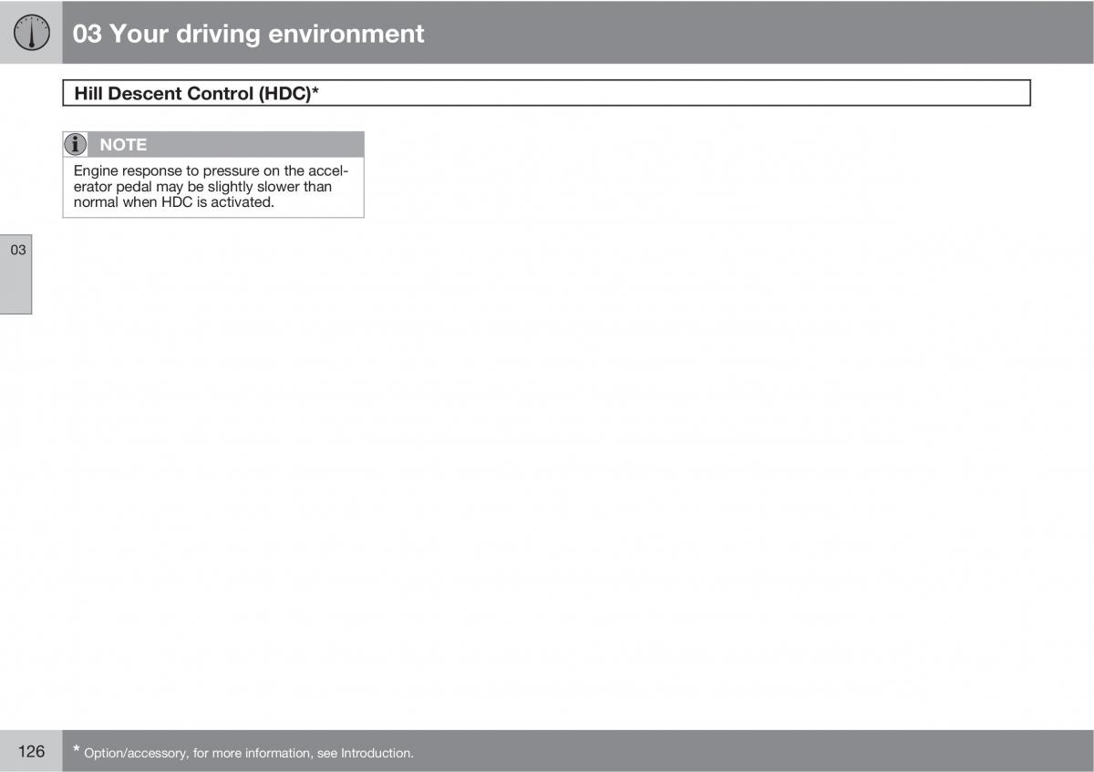 Volvo XC60 I 1 owners manual / page 126