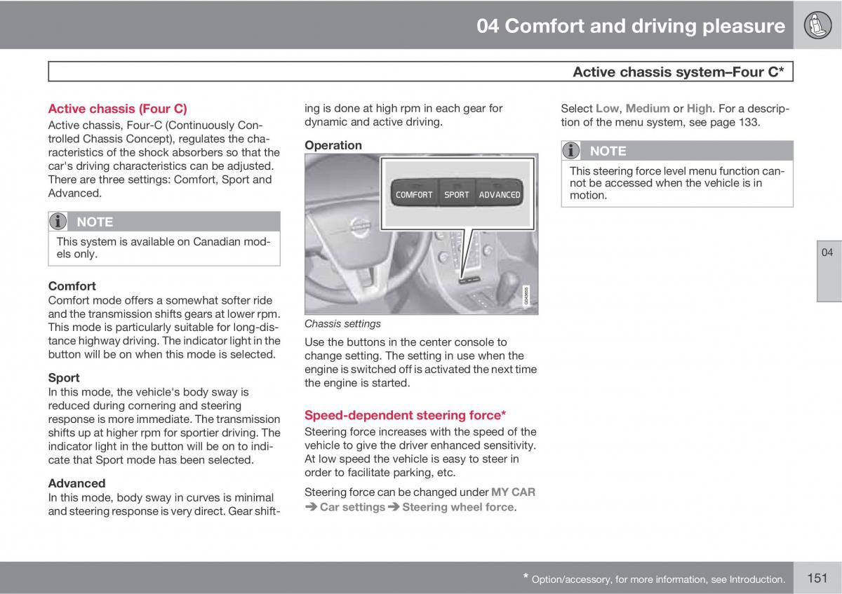 Volvo XC60 I 1 owners manual / page 151