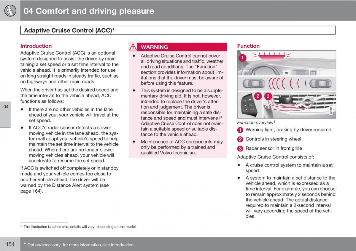 Volvo XC60 I 1 owners manual / page 154