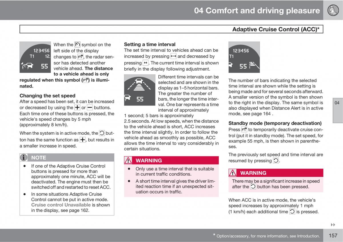 Volvo XC60 I 1 owners manual / page 157