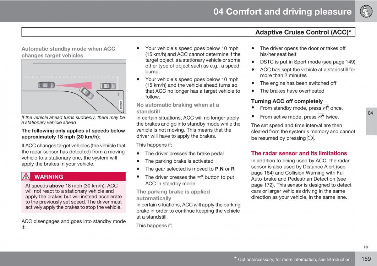 Volvo XC60 I 1 owners manual / page 159