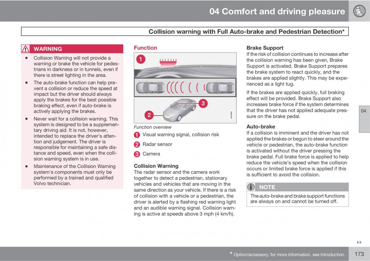 Volvo XC60 I 1 owners manual / page 173