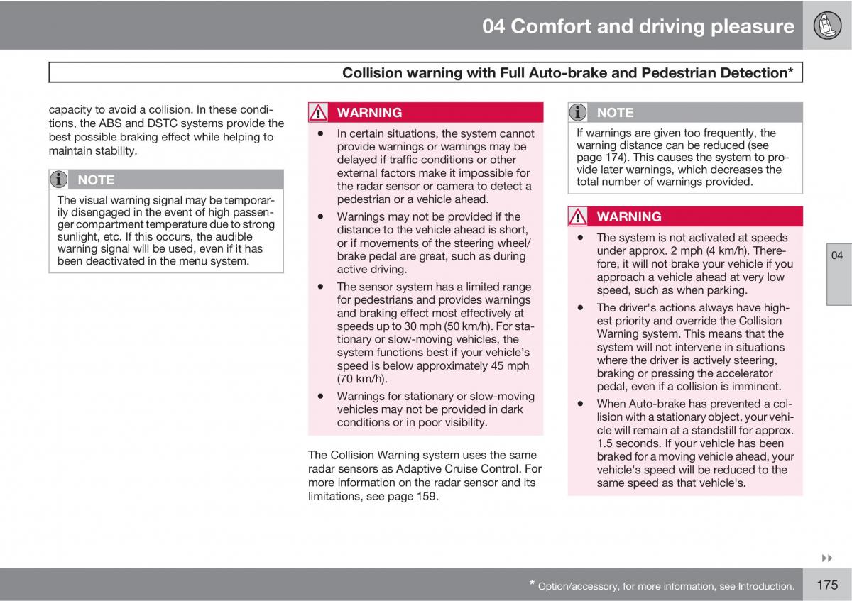 Volvo XC60 I 1 owners manual / page 175