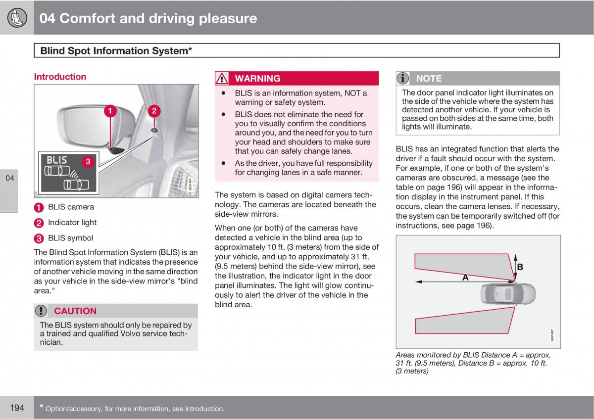 Volvo XC60 I 1 owners manual / page 194